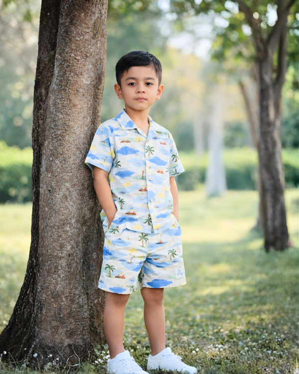 Boys Co-ord Set – Coastal Daydream