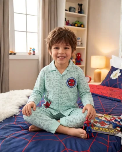 Spider hero night suit