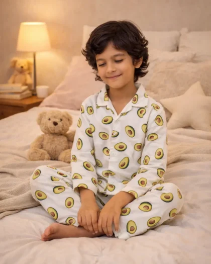 Avacado Night Suit