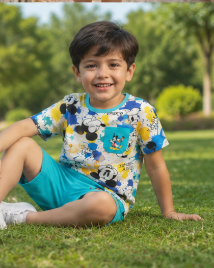 Mickey Fun Splash Cotton Set